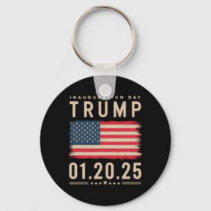 President Donald Trump Inauguration Day 2025 Memor Key Ring