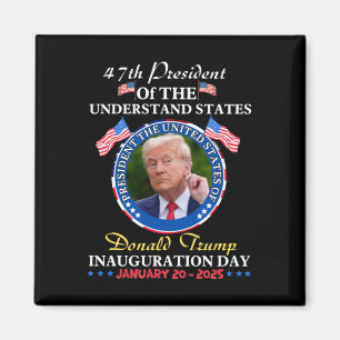 President Donald Trump Inauguration Day 2025 Memor Magnet