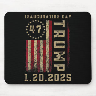 President Donald Trump Inauguration Day 2025 Mouse Pad