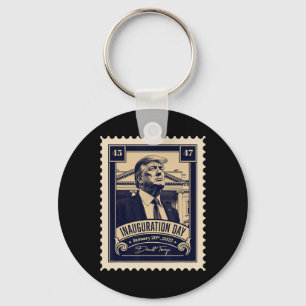 President Donald Trump Inauguration Day 2025 Posta Key Ring