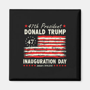 President Donald Trump Inauguration Day 2025 Vinta Magnet