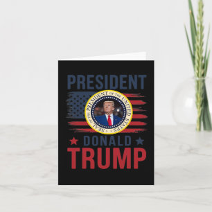 President Donald Trump Inauguration January 2025 M Card