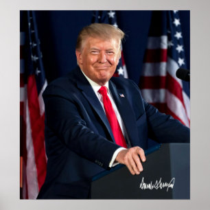 President Donald Trump July 4, 2020 & Sig Poster