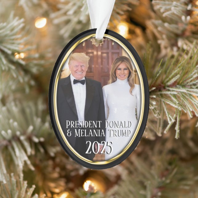 President Donald Trump & Melania 2023 Ornament (Tree)