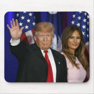 PRESIDENT DONALD TRUMP & MELANIA MOUSE PAD