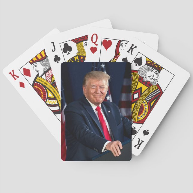 President Donald Trump Playing Cards (Back)