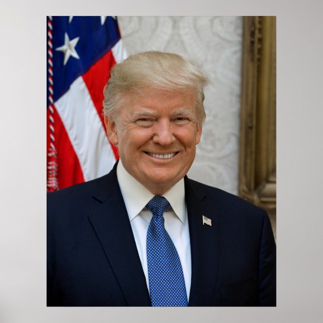 President Donald Trump Poster (Front)