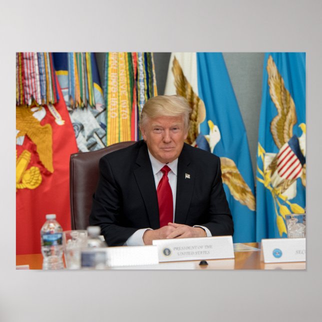 President Donald Trump Poster (Front)