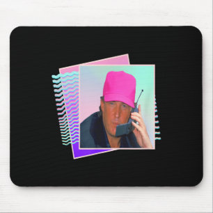 President Donald Trump Retro 80s 90s Graphic Mouse Pad