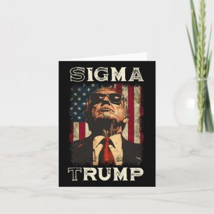 President Donald Trump - Sigma Trump Card