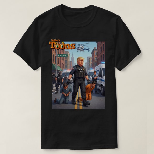 PRESIDENT DONALD TRUMP T-Shirt (Design Front)
