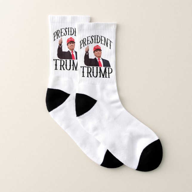 President Donald Trump Thumbs Up Socks (Pair)