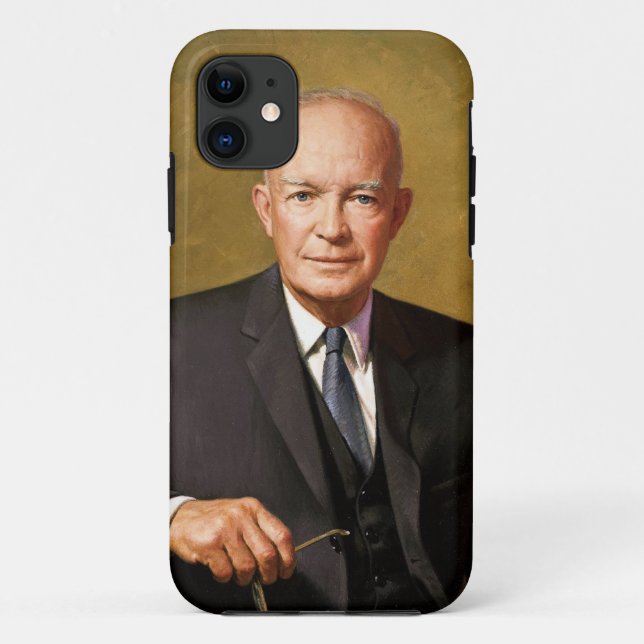 President Dwight D Eisenhower Case-Mate iPhone Case (Back)
