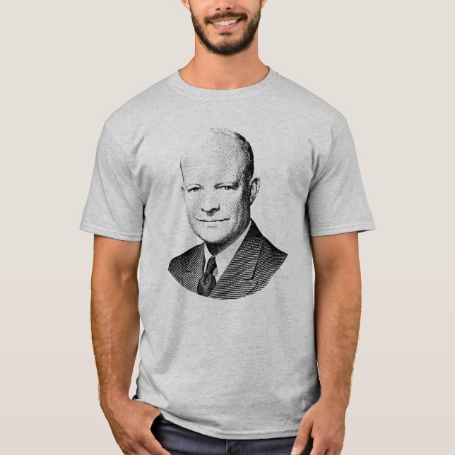 President Dwight Eisenhower Graphic T-Shirt (Front)