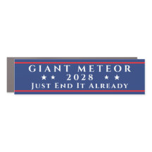 President Election 2028 Template Bumper Sticker