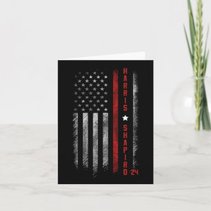 President Election -flag - Kamala Harris  Card