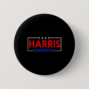 President Election Kamala Harris  6 Cm Round Badge