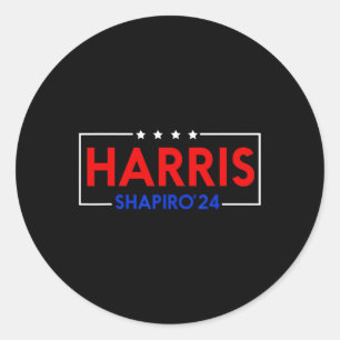 President Election Kamala Harris  Classic Round Sticker