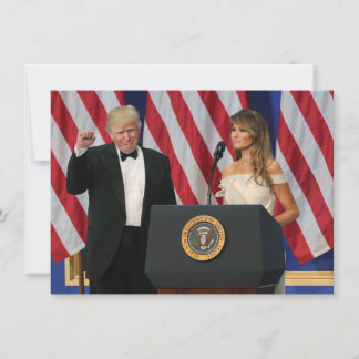 President & First Lady Trump At Inauguration