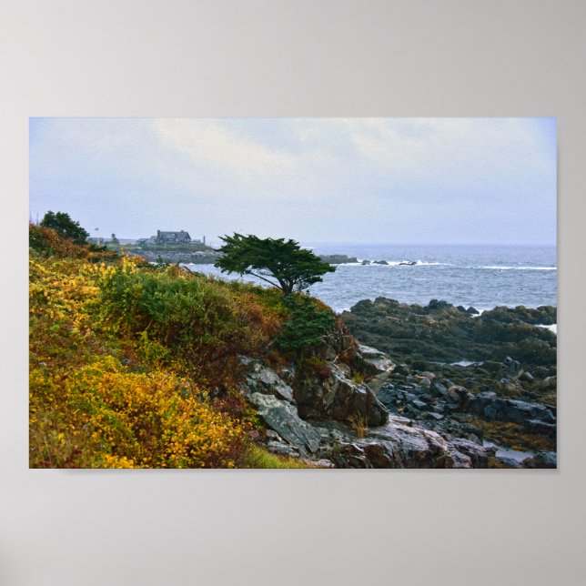 President G.H.B Bush Home, Kennebunkport, Maine Poster (Front)