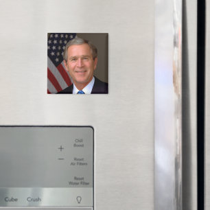 President George W Bush Offical Portrait Magnet