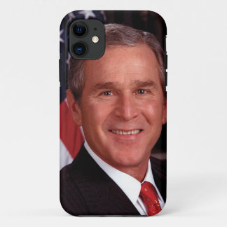President George W Bush Official Portrait iPhone 11 Case