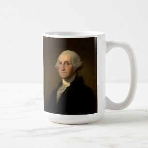 President George Washington & Coat of Arms Coffee Mug