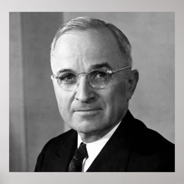 President Harry S. Truman Poster (Front)