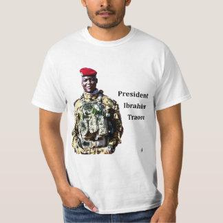 President Ibrahim traore T-Shirt