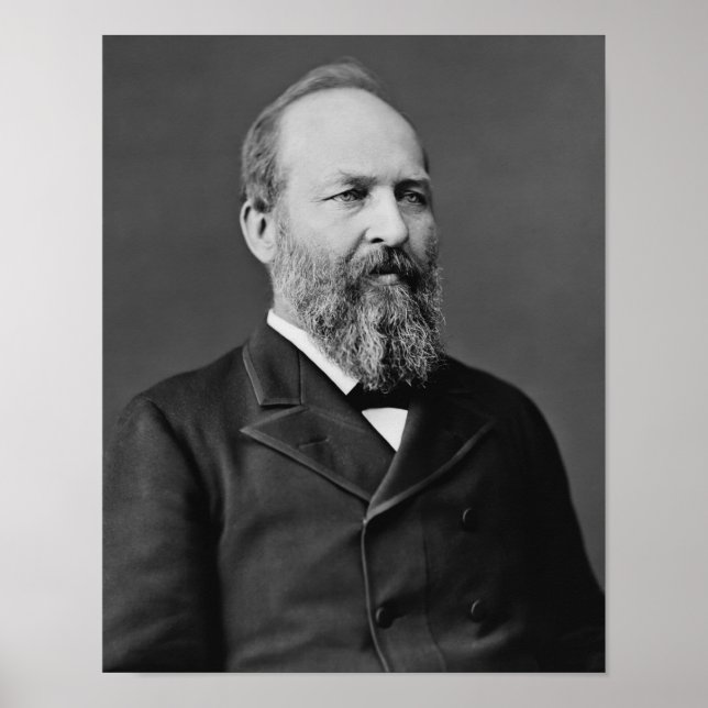 President James Garfield Poster (Front)