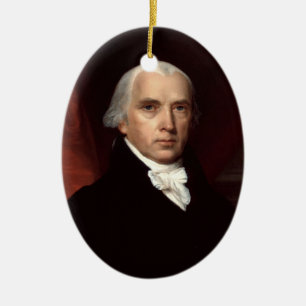 President James Madison Ornament