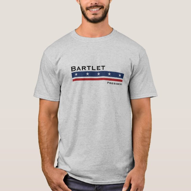 President Jed Bartlet West Wing T-Shirt (Front)