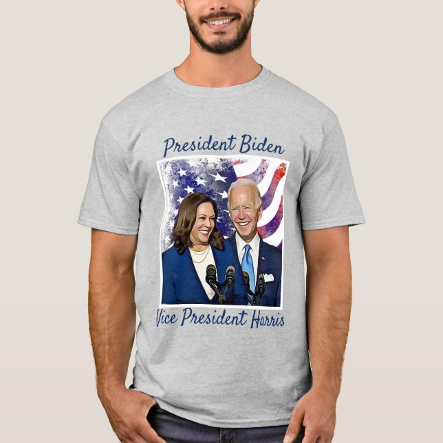 President Joe Biden and VP Kamala Harris 2020 T-Shirt (Front)
