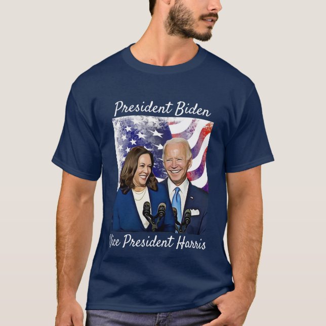 President Joe Biden and VP Kamala Harris 2020 T-Shirt (Front)
