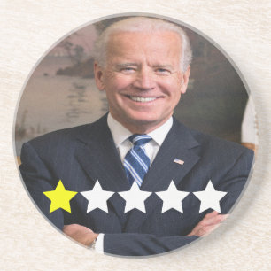 President Joe Biden Approval Rating Coaster