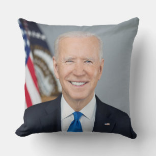 President Joe Biden White House Portrait Cushion