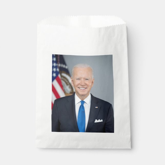 President Joe Biden White House Portrait   Favor B Favour Bag (Front)