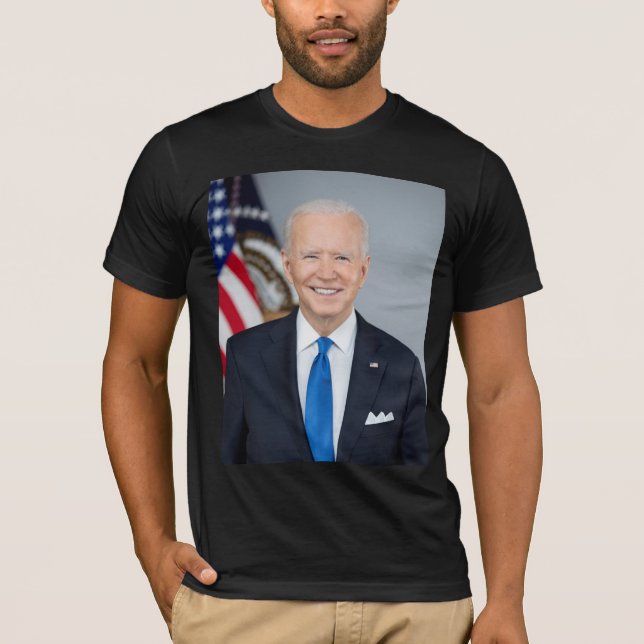 President Joe Biden White House Portrait   T-Shirt (Front)