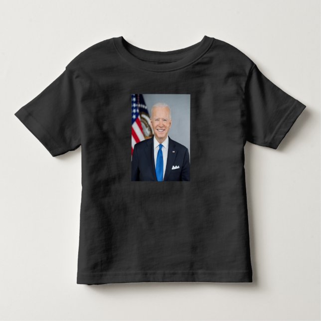 President Joe Biden White House Portrait   Toddler T-Shirt (Front)