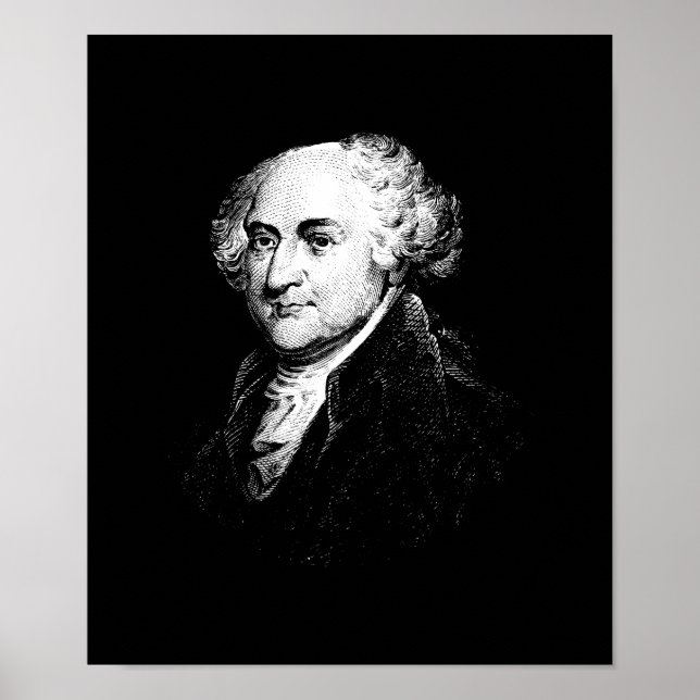 President John Adams Poster (Front)