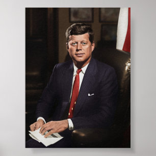 President John F. Kennedy Poster