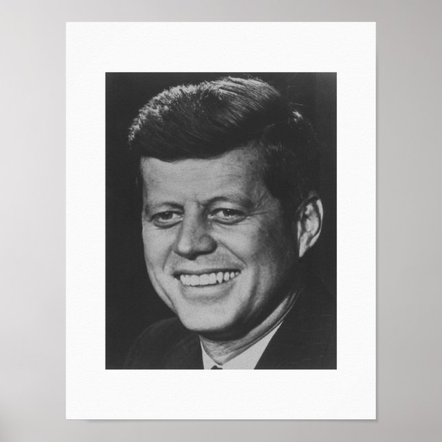President John F. Kennedy Poster (Front)