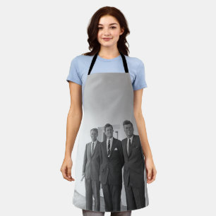 President John Kennedy & Brothers American Camelot Apron