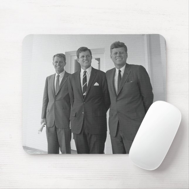 President John Kennedy & Brothers American Camelot Mouse Pad (With Mouse)