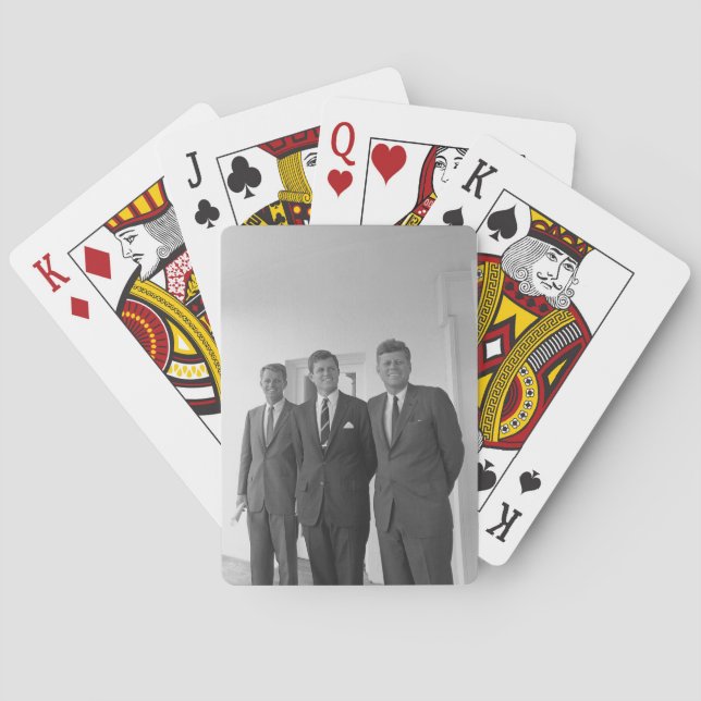 President John Kennedy & Brothers American Camelot Playing Cards (Back)