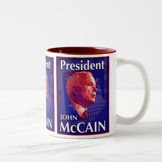 President John McCain Mug (Right)