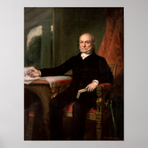 President John Quincy Adams Painting Poster