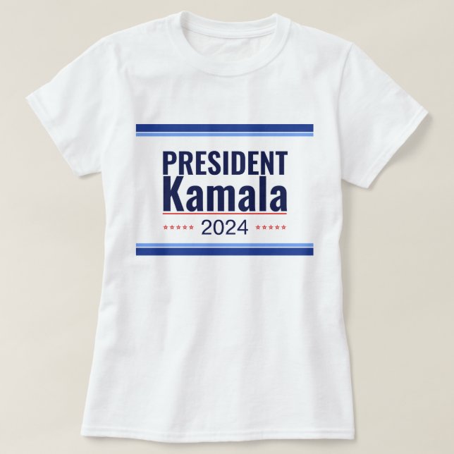 President Kamala 2024 Election T-Shirt (Design Front)