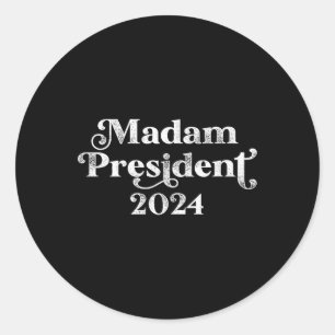 President Kamala Harris 2024 Classic Round Sticker