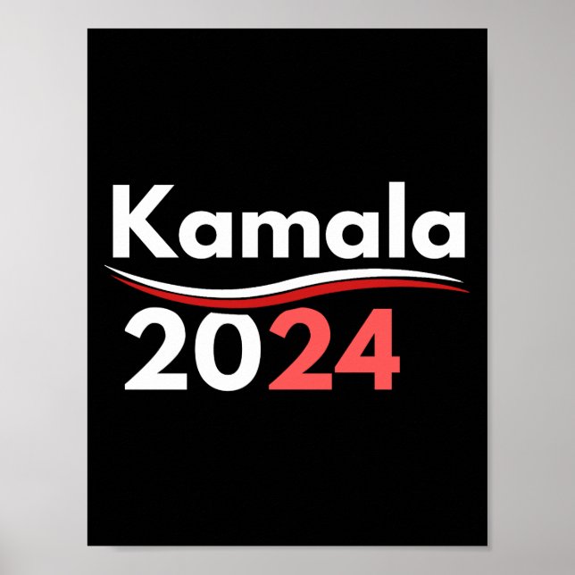 president kamala harris, president harris poster (Front)